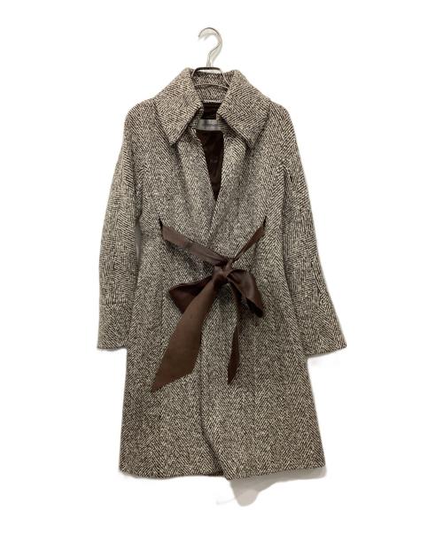 SPORT MAX（スポーツマックス）SPORT MAX (スポーツマックス) ツイードコート ベージュ サイズ:36の古着・服飾アイテム