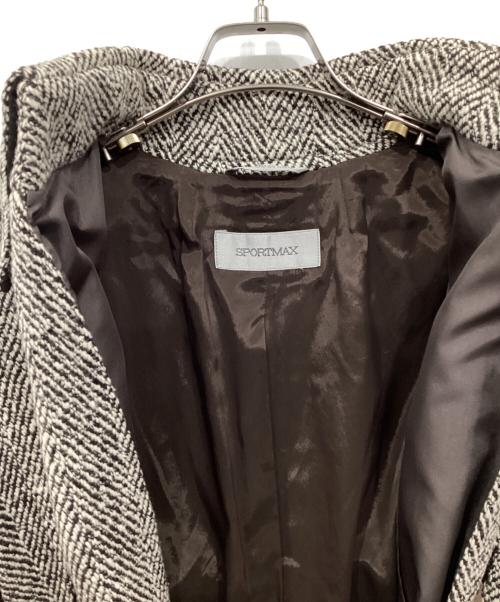SPORT MAX（スポーツマックス）SPORT MAX (スポーツマックス) ツイードコート ベージュ サイズ:36の古着・服飾アイテム