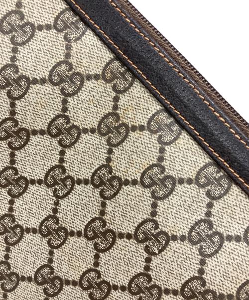GUCCI（グッチ）GUCCI (グッチ) GG クラッチバッグ ベージュの古着・服飾アイテム
