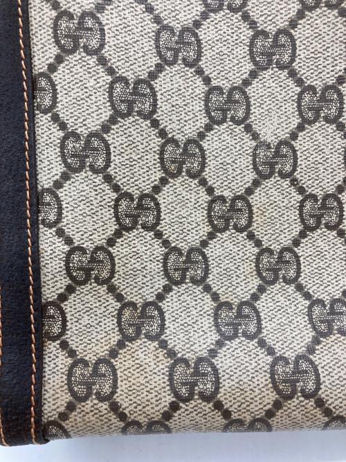 GUCCI（グッチ）GUCCI (グッチ) GG クラッチバッグ ベージュの古着・服飾アイテム