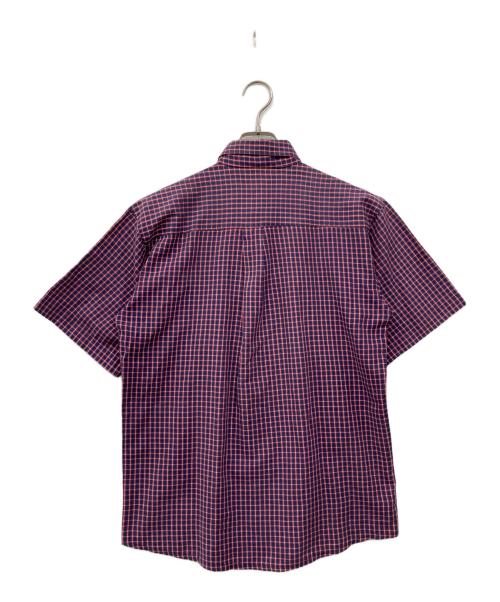 stussy（ステューシー）stussy (ステューシー) チェックシャツ レッド×ネイビー サイズ:Mの古着・服飾アイテム