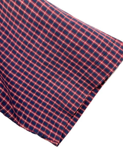 stussy（ステューシー）stussy (ステューシー) チェックシャツ レッド×ネイビー サイズ:Mの古着・服飾アイテム