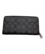 COACHコーチ）の古着「長財布」｜ブラック