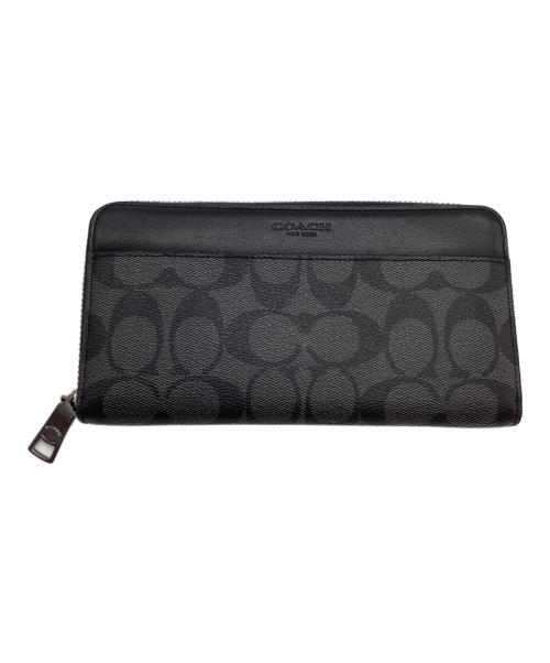 COACH（コーチ）COACH (コーチ) 長財布 ブラックの古着・服飾アイテム