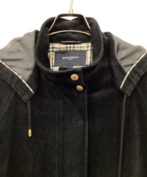 BURBERRY GOLF（バーバリーゴルフ）BURBERRY GOLF (バーバリーゴルフ) フーデッドコート ブラック サイズ:Lの古着・服飾アイテム