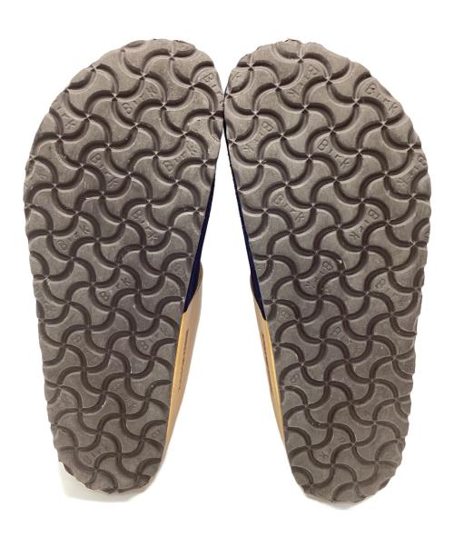 BIRKENSTOCK（ビルケンシュトック）BIRKENSTOCK (ビルケンシュトック) シューズ ネイビー×ブラウン サイズ:24.5cmの古着・服飾アイテム