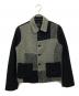 tricot COMME des GARCONS（トリココムデギャルソン）の古着「ツイードコンビネーションジャケット」｜ブラック×グレー
