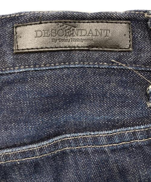 DESCENDANT（ディセンダント）DESCENDANT (ディセンダント) デニムパンツ インディゴ サイズ:1の古着・服飾アイテム
