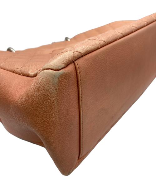 CHANEL（シャネル）CHANEL (シャネル) キャビアスキン チェーントートバッグ ピンクの古着・服飾アイテム