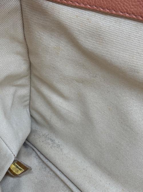 CHANEL（シャネル）CHANEL (シャネル) キャビアスキン チェーントートバッグ ピンクの古着・服飾アイテム
