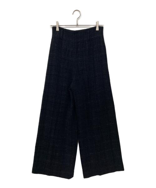 BALLSEY（ボールジィ）BALLSEY (ボールジィ) ツイードビスチェ セットアップ ブラック サイズ:ビスチェFree パンツ34の古着・服飾アイテム