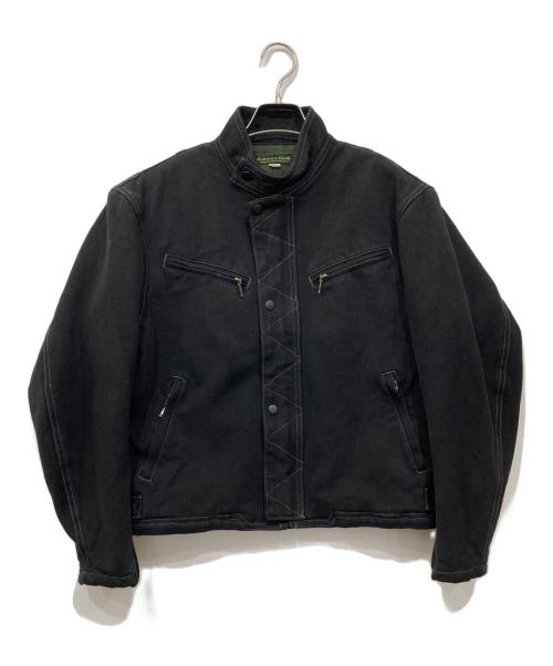 HAROLD'S GEAR（ハロルズギア）HAROLD'S GEAR (ハロルズギア) ダック地ジャケット ブラック サイズ:mediumの古着・服飾アイテム