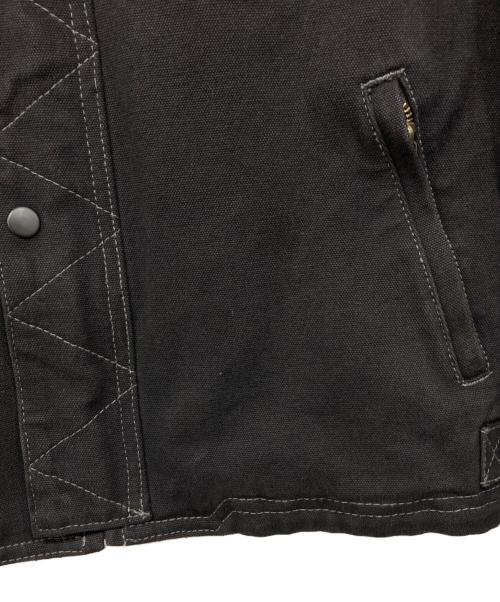 HAROLD'S GEAR（ハロルズギア）HAROLD'S GEAR (ハロルズギア) ダック地ジャケット ブラック サイズ:mediumの古着・服飾アイテム