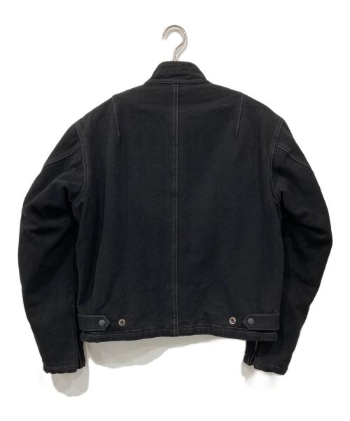 HAROLD'S GEAR（ハロルズギア）HAROLD'S GEAR (ハロルズギア) ダック地ジャケット ブラック サイズ:mediumの古着・服飾アイテム