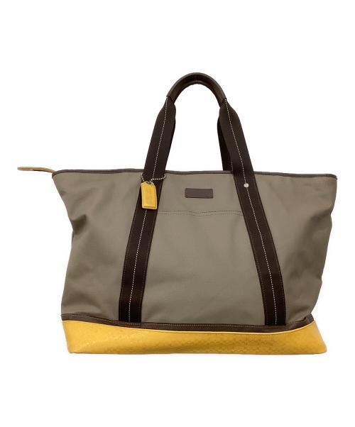 COACH（コーチ）COACH (コーチ) ビジネスバッグ ベージュの古着・服飾アイテム