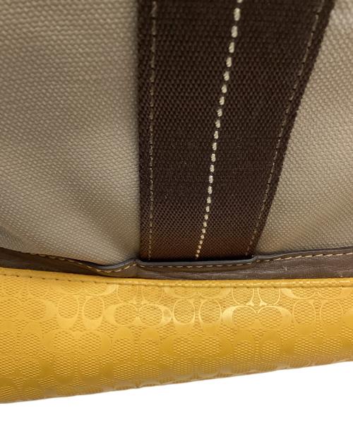 COACH（コーチ）COACH (コーチ) ビジネスバッグ ベージュの古着・服飾アイテム