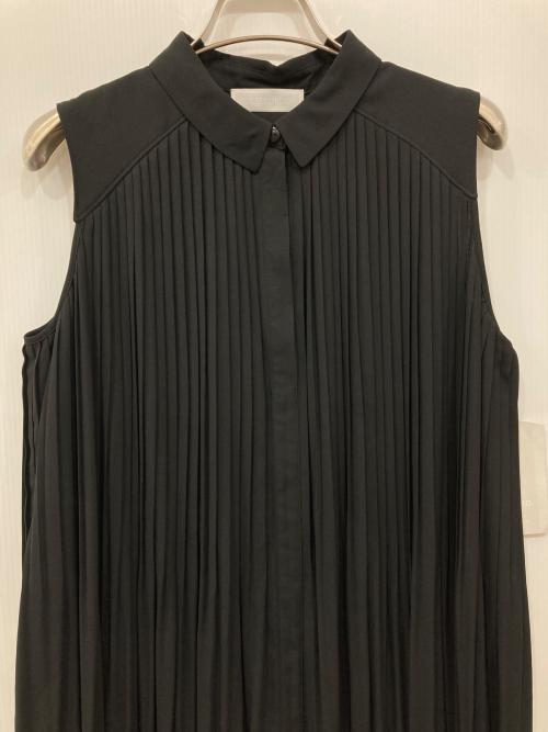 CELFORD（セルフォード）CELFORD (セルフォード) プリーツノースリーブワンピース ブラック サイズ:36 未使用品の古着・服飾アイテム