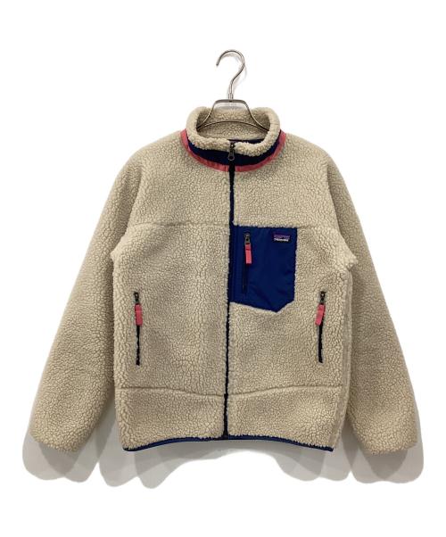 Patagonia（パタゴニア）Patagonia (パタゴニア) キッズ・レトロX・ジャケット アイボリー サイズ:キッズサイズXLの古着・服飾アイテム