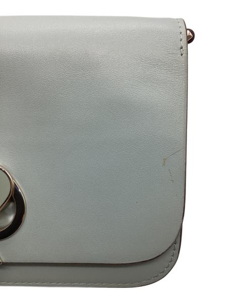 Kate Spade（ケイトスペード）Kate Spade (ケイトスペード) ニコラ ツイストロック ミディアム ショルダー バッグ ブルーの古着・服飾アイテム