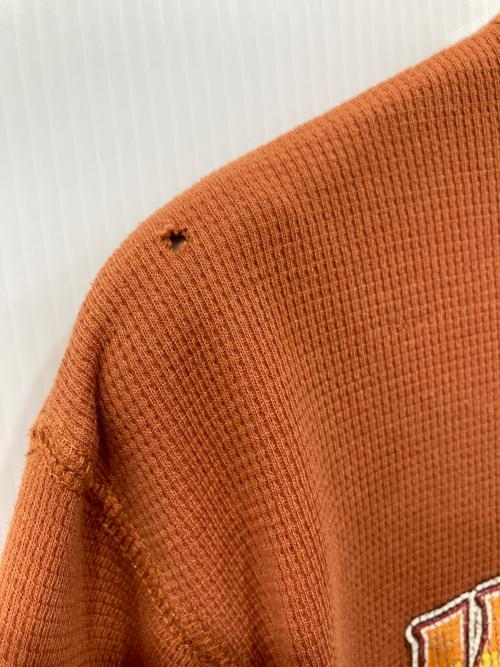 HARLEY-DAVIDSON（ハーレーダビッドソン）HARLEY-DAVIDSON (ハーレーダビッドソン) サーマルカットソー オレンジ サイズ:XLの古着・服飾アイテム