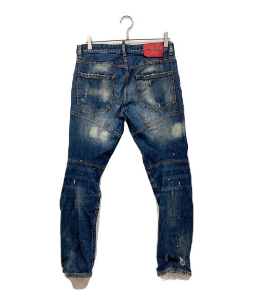 DSQUARED2（ディースクエアード）DSQUARED2 (ディースクエアード) CLASSIC KENNY TWIST JEAN インディゴ サイズ:48の古着・服飾アイテム
