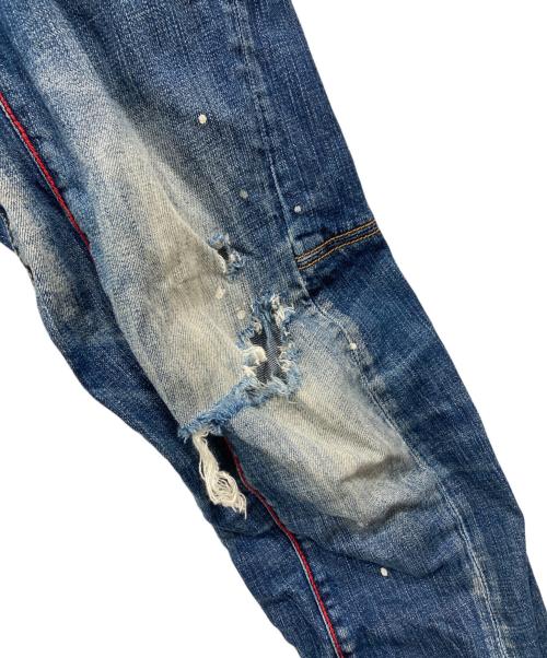 DSQUARED2（ディースクエアード）DSQUARED2 (ディースクエアード) CLASSIC KENNY TWIST JEAN インディゴ サイズ:48の古着・服飾アイテム