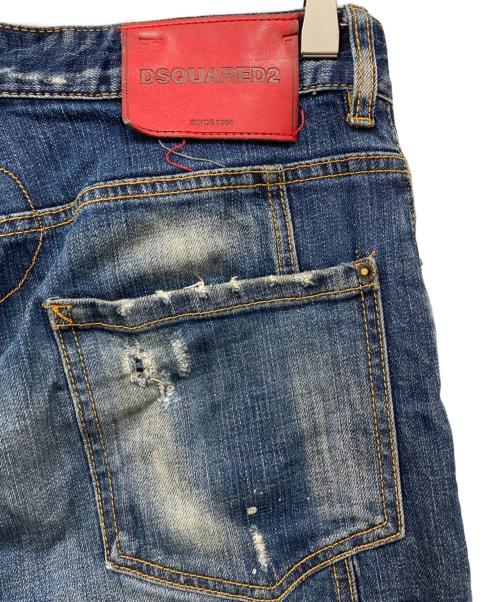 DSQUARED2（ディースクエアード）DSQUARED2 (ディースクエアード) CLASSIC KENNY TWIST JEAN インディゴ サイズ:48の古着・服飾アイテム