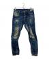 DSQUARED2（ディースクエアード）の古着「CLASSIC KENNY TWIST JEAN」｜インディゴ