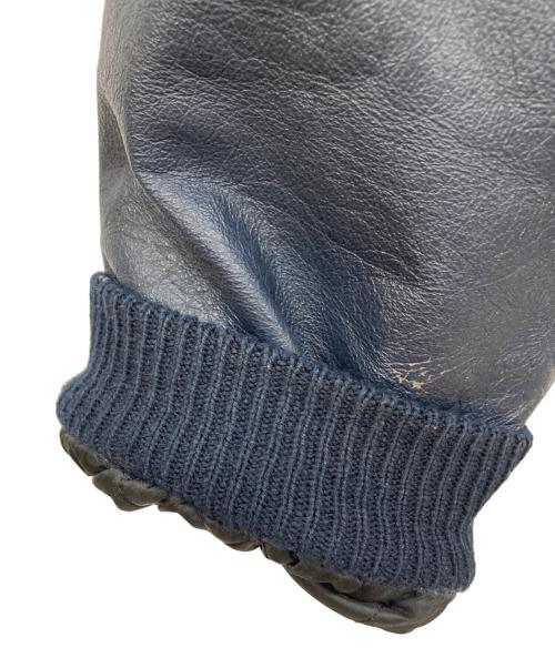 stussy（ステューシー）stussy (ステューシー) スタジャン オレンジ サイズ:Lの古着・服飾アイテム