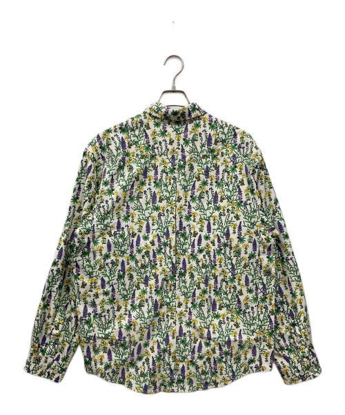 NIKE ACG（ナイキエーシージー）NIKE ACG (ナイキエーシージー) 総柄シャツ グリーン×ホワイト サイズ:XLの古着・服飾アイテム