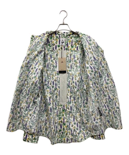 NIKE ACG（ナイキエーシージー）NIKE ACG (ナイキエーシージー) 総柄シャツ グリーン×ホワイト サイズ:XLの古着・服飾アイテム