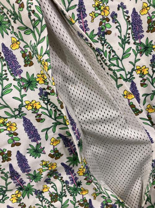 NIKE ACG（ナイキエーシージー）NIKE ACG (ナイキエーシージー) 総柄シャツ グリーン×ホワイト サイズ:XLの古着・服飾アイテム