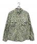 NIKE ACG（ナイキエーシージー）の古着「総柄シャツ」｜グリーン×ホワイト