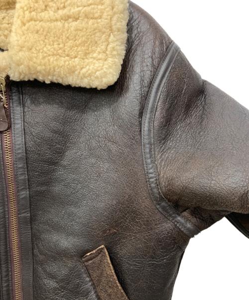AVIREX（アヴィレックス）AVIREX (アヴィレックス) B-3ムートンジャケット ブラウン サイズ:38の古着・服飾アイテム