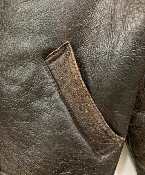 AVIREX（アヴィレックス）AVIREX (アヴィレックス) B-3ムートンジャケット ブラウン サイズ:38の古着・服飾アイテム