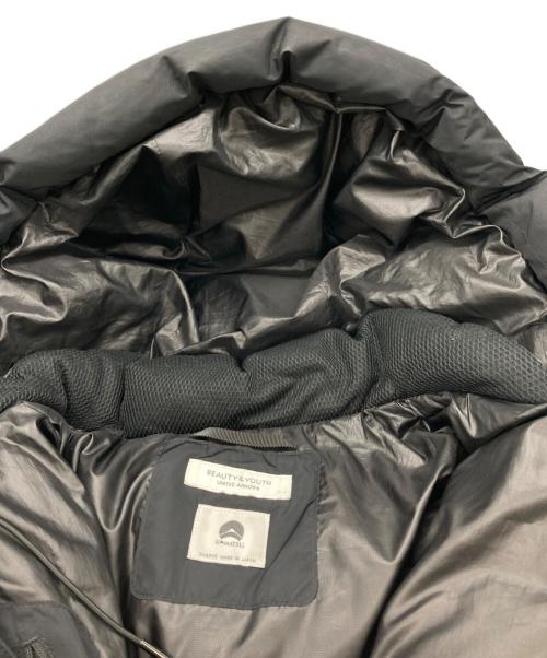 BEAUTY&YOUTH（ビューティーアンドユース）BEAUTY&YOUTH (ビューティーアンドユース) ダウンジャケット ブラック サイズ:Mの古着・服飾アイテム