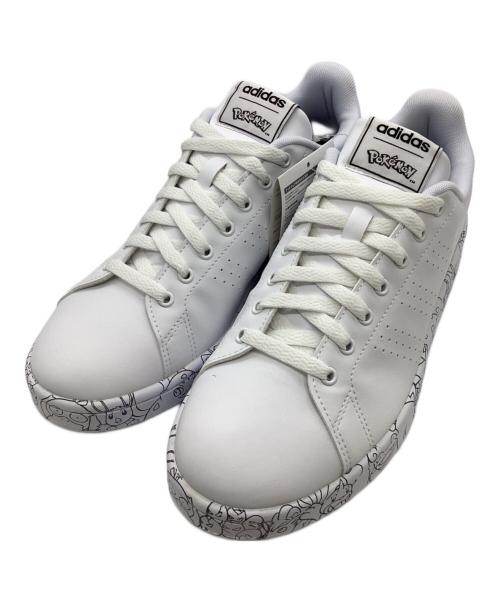adidas（アディダス）adidas (アディダス) ローカットスニーカー ホワイト サイズ:27ｃｍの古着・服飾アイテム