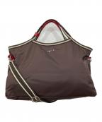 agnes b voyageアニエスベーボヤージュ）の古着「ボストンバッグ」｜ブラウン