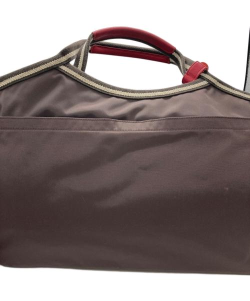 agnes b voyage（アニエスベーボヤージュ）agnes b voyage (アニエスベーボヤージュ) ボストンバッグ ブラウンの古着・服飾アイテム