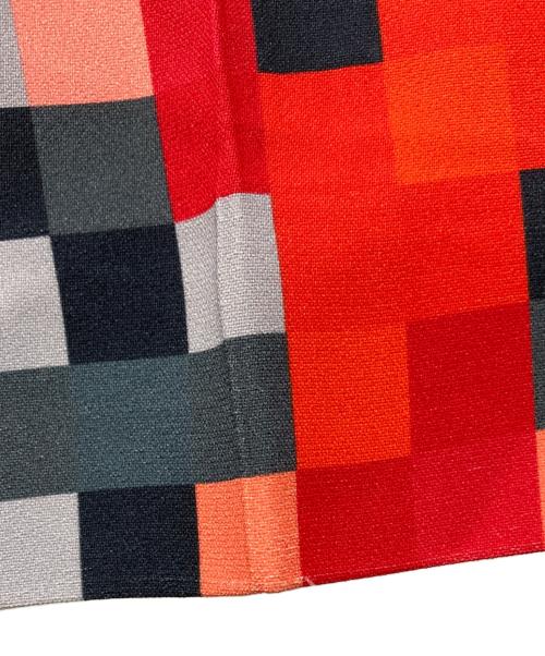 MARNI（マルニ）MARNI (マルニ) ブロックチェックフレアスラックス レッド サイズ:40の古着・服飾アイテム