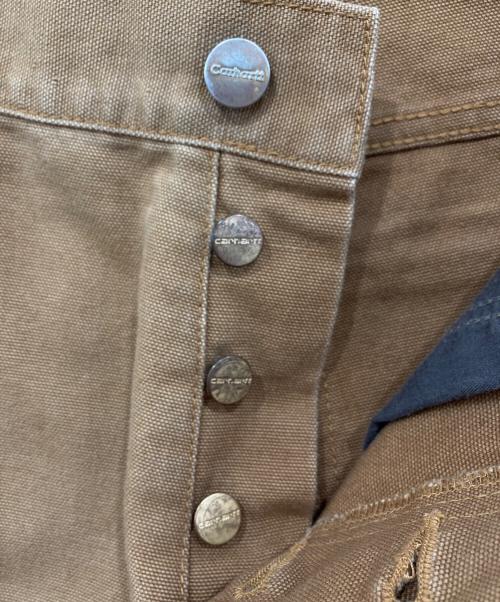 CarHartt（カーハート）CarHartt (カーハート) uniform experiment (ユニフォームエクスペリメント) ダブルニーペインター パンツ ブラウン サイズ:28の古着・服飾アイテム