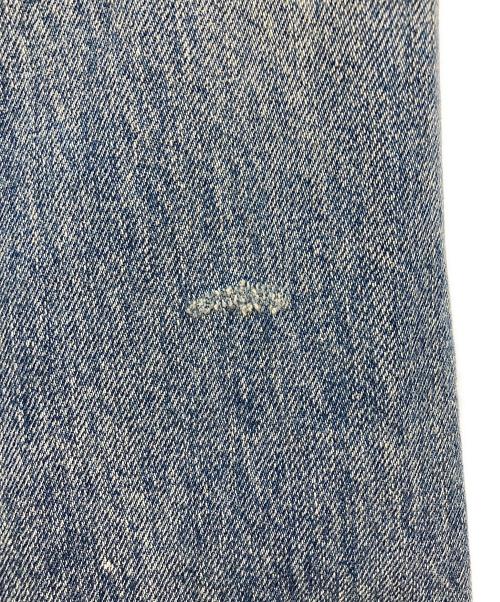 Whim Gazette（ウィムガゼット）Whim Gazette (ウィムガゼット) サスペンダーデニムパンツ インディゴ サイズ: Freeの古着・服飾アイテム