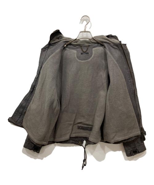 sisii（シシ）sisii (シシ) レザージャケット グレー サイズ:XXSの古着・服飾アイテム