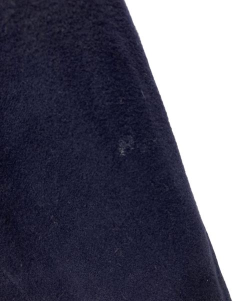 UNTITLED（アンタイトル）UNTITLED (アンタイトル) Super130's プラチナムウールBIGカラーコート ネイビー サイズ:2の古着・服飾アイテム