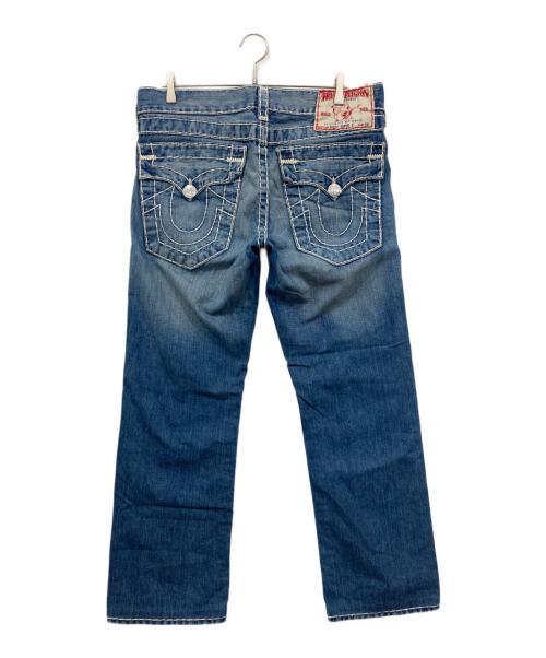 TRUE RELIGION（トゥルー レリジョン）TRUE RELIGION (トゥルー レリジョン) ステッチデニムパンツ インディゴ サイズ:34の古着・服飾アイテム