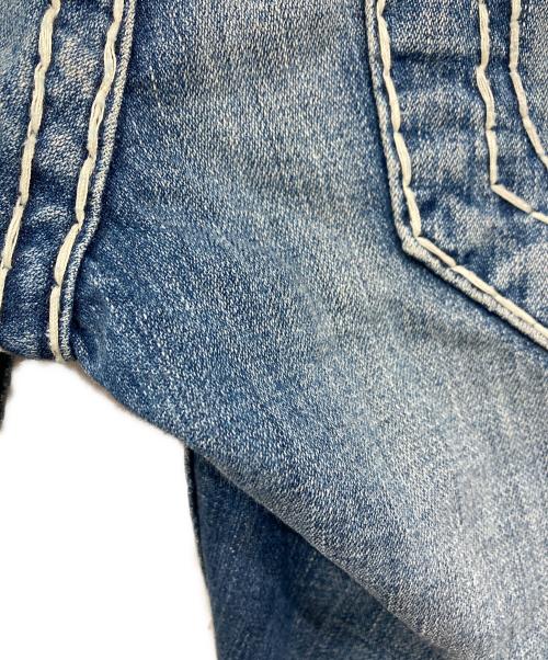 TRUE RELIGION（トゥルー レリジョン）TRUE RELIGION (トゥルー レリジョン) ステッチデニムパンツ インディゴ サイズ:34の古着・服飾アイテム