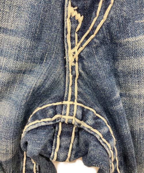 TRUE RELIGION（トゥルー レリジョン）TRUE RELIGION (トゥルー レリジョン) ステッチデニムパンツ インディゴ サイズ:34の古着・服飾アイテム