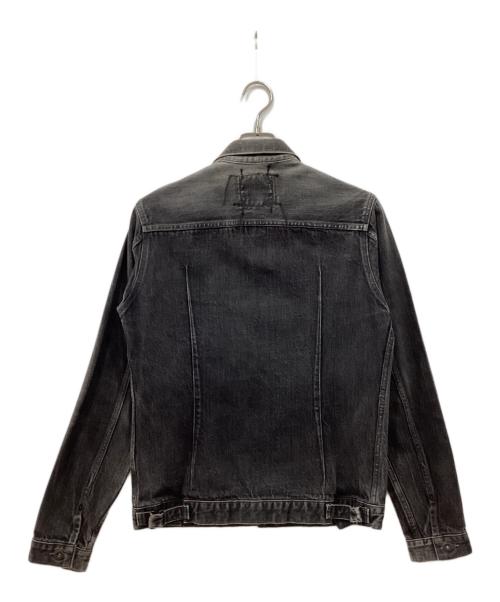 KURO（クロ）KURO (クロ) デニムジャケット ブラック サイズ:Lの古着・服飾アイテム