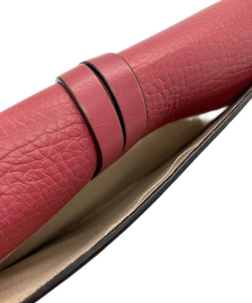 Chloe（クロエ）Chloe (クロエ) アルファベット財布 ピンクの古着・服飾アイテム