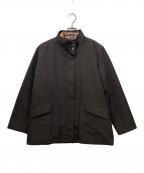 BURBERRY GOLFバーバリーゴルフ）の古着「ライナー付きナイロンジャケット」｜ブラウン